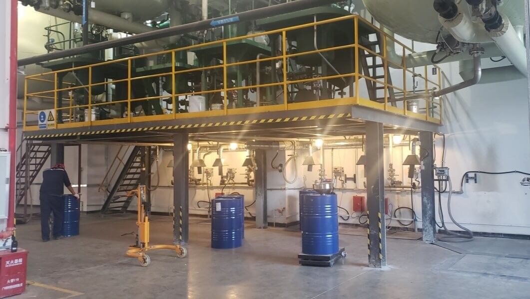 Xiamen WangQin Chemical Technology Co., Ltd. manufacturer production line